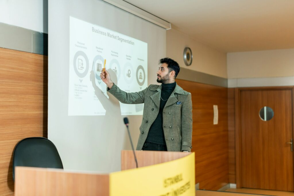 un séminaire d’entreprise