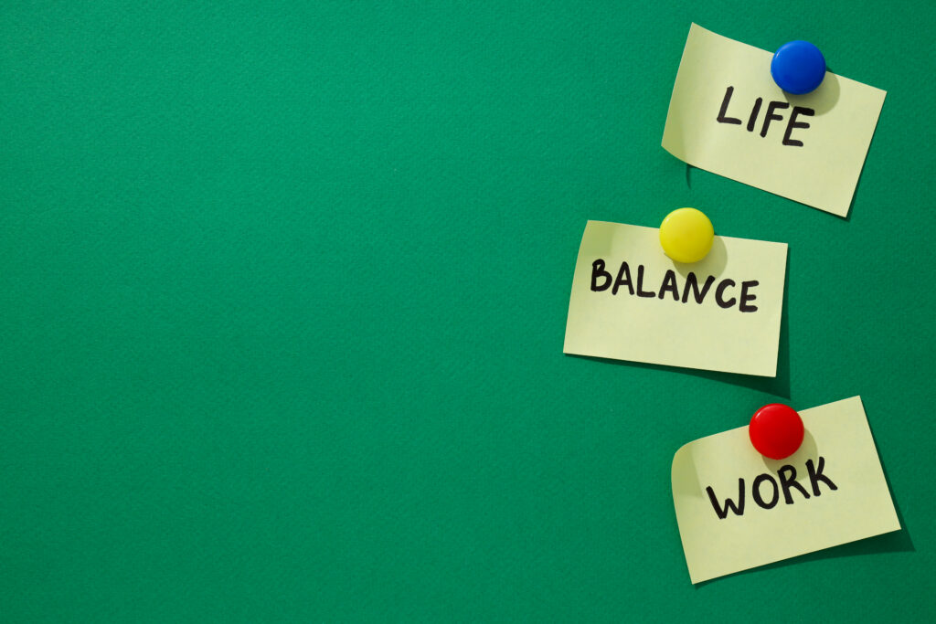 Gérer le stress au travail avec une équilibre entre travail et vie personnelle