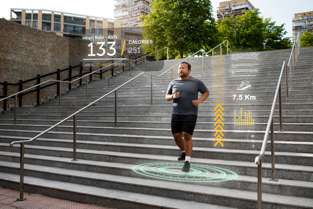 Course connectée en entreprise