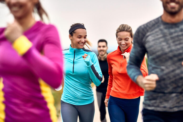 Course connectée en entreprise